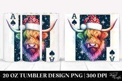 Christmas PNG 20 Oz Tumbler Design Product Image 1
