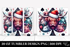 Christmas PNG 20 Oz Tumbler Design Product Image 1