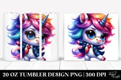 Dancing Baby Unicorn | 20 oz Tumbler Product Image 1