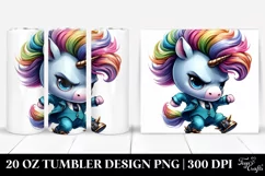 Dancing Baby Unicorn | 20 oz Tumbler Product Image 1