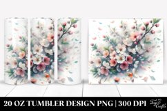 Spring Petals Tumbler Design | 20 Oz Tumbler Product Image 1