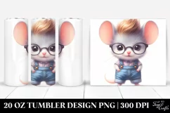 Goofy Smiling Cat 20 Oz Tumbler Product Image 1