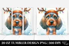 Expressive Bloodhound, High-Res 20 Oz Tumbler Product Image 1