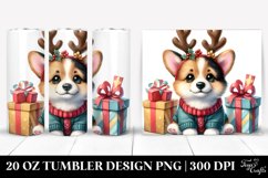 Enthusiastic Pembroke Welsh Corgi 20 Oz Tumbler Product Image 1