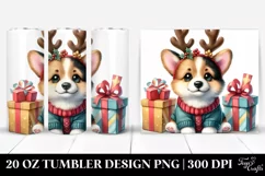 Enthusiastic Pembroke Welsh Corgi 20 Oz Tumbler Product Image 1