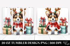 Enthusiastic Pembroke Welsh Corgi 20 Oz Tumbler Product Image 1