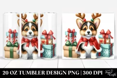 Enthusiastic Pembroke Welsh Corgi 20 Oz Tumbler Product Image 1