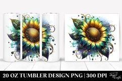 Shiny Sunflower | 20 Oz Tumbler Product Image 1