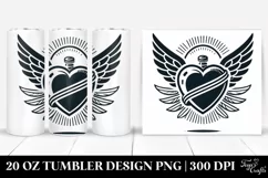 Love 20 Oz Tumbler Png Product Image 1