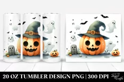 Simple Pumpkin Haloween Clipart 20 Oz Tumbler Product Image 1