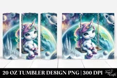Mystical Unicorn Swing | 20 Oz Tumbler Product Image 1