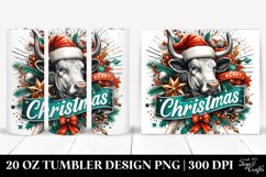Christmas PNG 20 Oz Tumbler Design Product Image 1