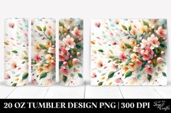 Spring Petals Fantasy Design | 20 Oz Tumbler Product Image 1