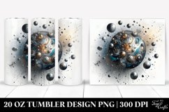 Abstract Shiny Cosmos 20 oz Tumbler Product Image 1