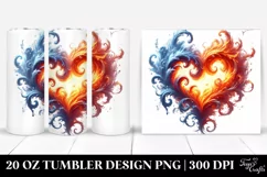 Love 20 Oz Tumbler Png Product Image 1