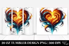 Love 20 Oz Tumbler Png Product Image 1