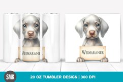 Cute Baby Weimaraner | 20 oz Tumbler Product Image 1