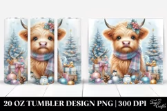 Cute Watercolor Baby Cow Clipart Product Image 1