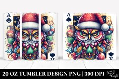 Christmas PNG 20 Oz Tumbler Design Product Image 1