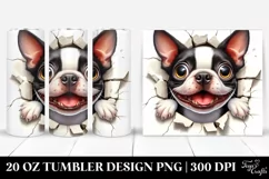 Funny Boston Terrier | 20 Oz Tumbler Product Image 1