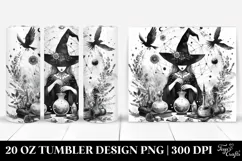Gothic Witch Tumbler | 20 oz Tumbler Product Image 1