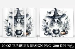 Gothic Witch Tumbler | 20 oz Tumbler Product Image 1