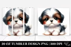Expressive Baby Shih Tzu | 20 oz Tumbler Product Image 1