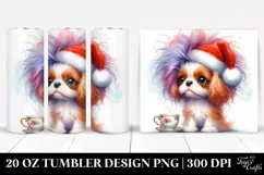 Expressive Spaniel Pup, Watercolor 20 Oz Tumbler Product Image 1