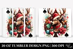 Christmas PNG 20 Oz Tumbler Design Product Image 1