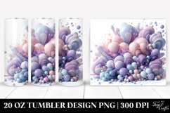Monkey made of Flowers 20 Oz Tumbler Product Image 1