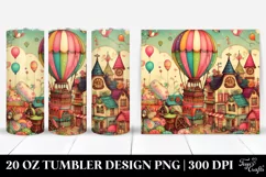 Vintage Postcard Style Design | 20 oz Tumbler Product Image 1