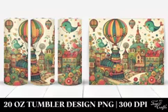 Vintage Postcard Style Design | 20 oz Tumbler Product Image 1