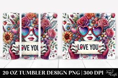 Valentines 20 Oz Tumbler Png Product Image 1