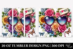 Love 20 Oz Tumbler Png Product Image 1