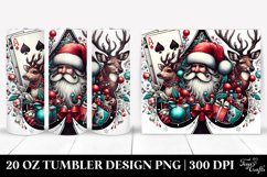 Christmas PNG 20 Oz Tumbler Design Product Image 1