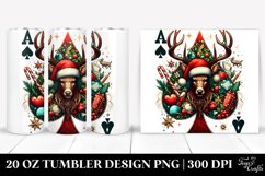 Christmas PNG 20 Oz Tumbler Design Product Image 1