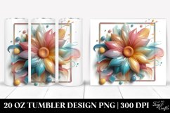 Sunflower Artwork, 20 Oz Tumbler Product Image 1