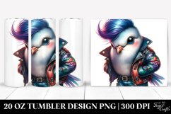 Watercolor Vibrant Drawing of a Cute Baby Dove, Transparent Product Image 1
