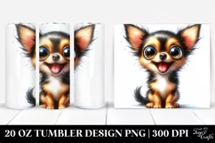 Funny Crazy Chihuahua | 20 Oz Tumbler Product Image 1
