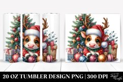Christmas PNG 20 Oz Tumbler Design Product Image 1
