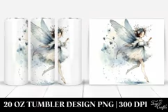 Boho Fairy Clipart 20 Oz Tumbler Product Image 1