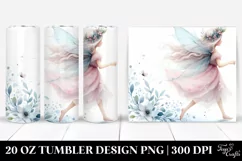 Boho Fairy Clipart 20 Oz Tumbler Product Image 1