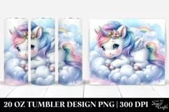 Cloud Baby Unicorn | 20 Oz Tumbler Product Image 1