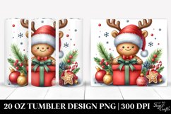 Christmas PNG 20 Oz Tumbler Design Product Image 1