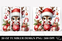 Christmas PNG 20 Oz Tumbler Design Product Image 1