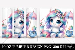 Beachwear Unicorn | 20 Oz Tumbler Product Image 1