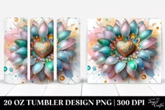 Detailed Shiny Sunflower Tumbler Product Image 1