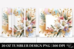 Colorful Abstract Frame | 20 Oz Tumbler Product Image 1