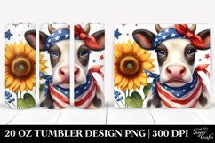 Proud Cow Portrait | 20 Oz Tumbler Product Image 1