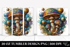 Detailed Stained Mushroom Tumbler Product Image 1